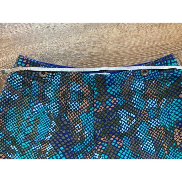 Anthropologie Essential Culotte Cropped Wide Leg Gaucho Snake Snakeskin Fall 4 - Picture 10 of 10